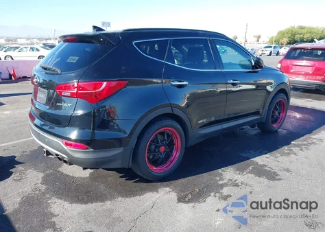 2013 Hyundai Santa Fe Sport 2.0T from USA, damaged, VIN 5XYZU3LA2DG098417